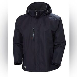 Helly Hansen Workwear Manchester Waterproof Shell Jacket in Navy